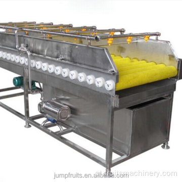 Produção de linha completa de suco de pêssego